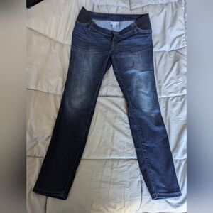 Maternity jeans, side panel